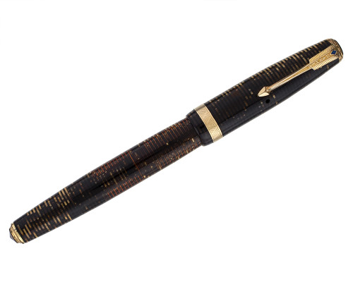 Parker Vacumatic Long Major - Copper Pearl, 14kt Fine Medium Nib (2025-1202-06)