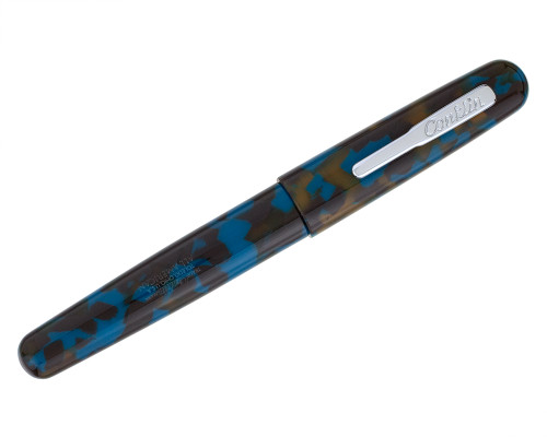 Conklin All American Fountain Pen - Southwest Turquoise, Steel Medium Nib (2025-1202-24)