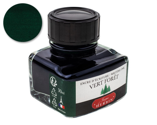 Jacques Herbin Vert Foret Ink (30ml Bottle)