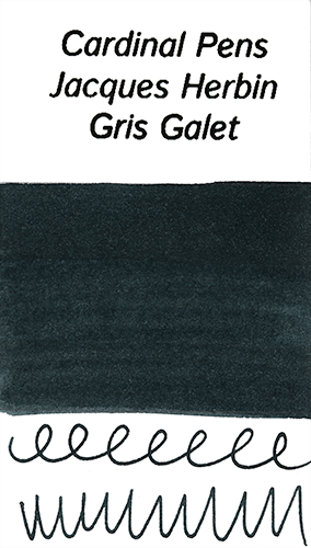 Jacques Herbin Gris Galet Ink Sample (4ml Vial)
