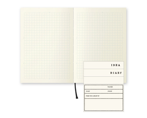 MD Notebook - A6, Graph - Ivory - Cardinal Pens & Paper