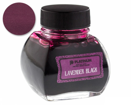 Platinum Lavender Black Ink (60ml Bottle)