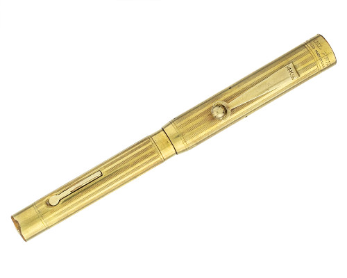 Wahl Flat top - Gold Filled Overlay, 14kt Fine Nib (2026-0114-01)