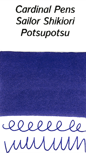 Sailor Shikiori Potsupotsu Ink Sample (4ml Vial)