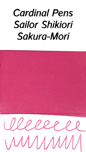 Sailor Shikiori Sakura-Mori Ink Sample (4ml Vial)