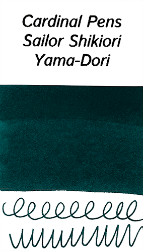 Sailor Shikiori Yama-Dori Ink Sample (4ml Vial)