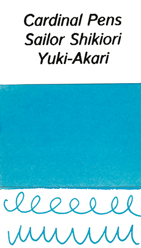 Sailor Shikiori Yuki-Akari Ink Sample (4ml Vial)