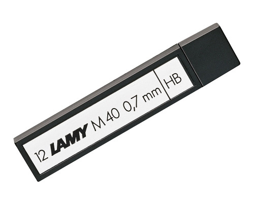 Lamy HB Pencil Lead - 0.7mm - 12 Pieces