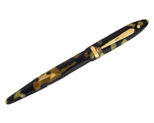 Sheaffer Balance Lever Filler, Black and Pearl, 14kt Fine FLEX Nib (2026-0311-04)