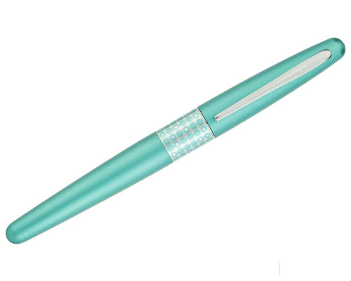 Pilot Metropolitan Fountain Pen - Retro Pop Turquoise, Steel Fine Nib (2026-0311-07)
