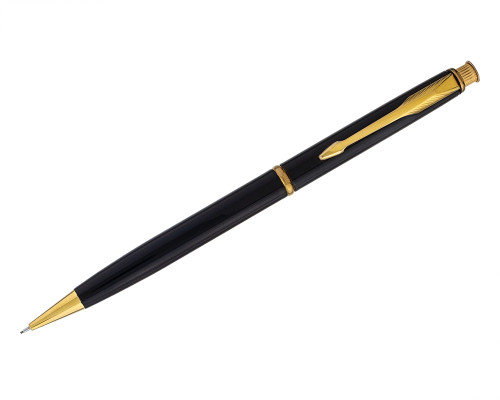 Parker Insignia Mechanical Pencil -  Black with Gold Trim (2026-0319-20)