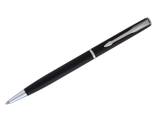 Parker Insignia Ballpoint Pen - Matte Black with Silver Trim (2026-0319-23)
