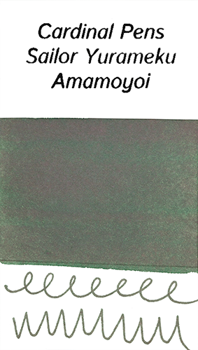 Sailor Yurameku Amamoyoi Ink Sample (4ml Vial)