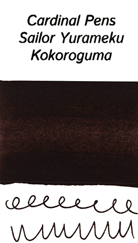 Sailor Yurameku Kokoroguma Ink Sample (4ml Vial)