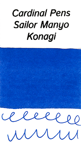 Sailor Manyo Konagi Ink Sample (4ml Vial)