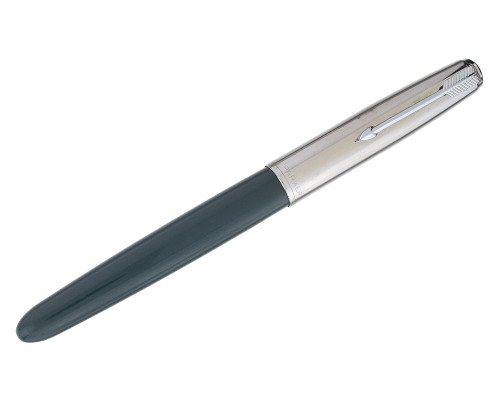 Parker 51 Special Aerometric - Grey with Polished Cap, Steel Medium Nib (2026-0401-20)