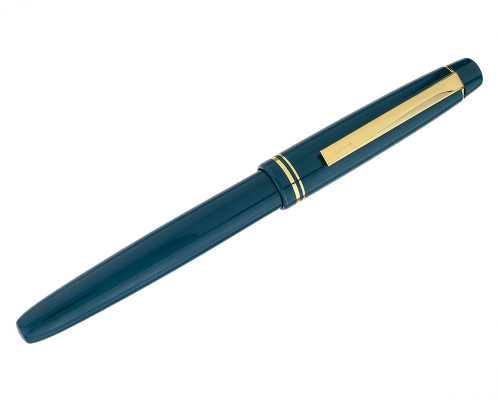 Pilot 78G Fountain Pen - Green, Steel Broad Stub Nib (2026-0408-10)