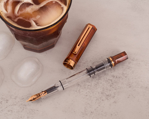 TWSBI ECO Fountain Pen - Rootbeer with Bronze