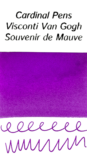 Visconti Souvenir de Mauves Ink Sample (4ml Vial)
