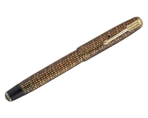Parker Vacumatic Junior - Golden Web, 14kt Fine Nib (2026-0506-25)