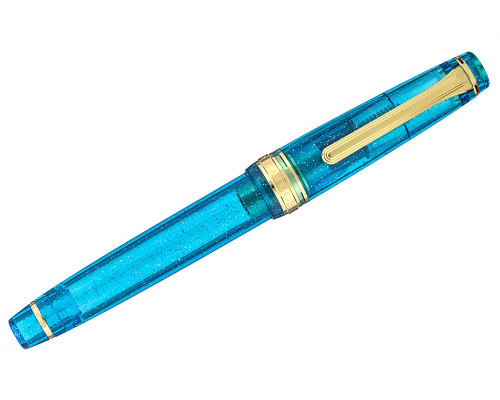 Sailor Pro Gear Slim Fountain Pen - Soda Pop Blue, Pen of the Year 2022 - Capped