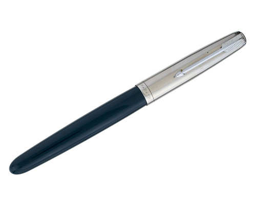 Parker 51 Aerometric Fountain Pen - Teal, 14kt Medium Nib (2026-0508-10)