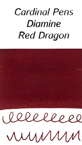 Diamine Red Dragon Ink Sample (4ml Vial)