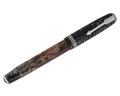 Parker Vacumatic Standard - Silver Pearl, 14kt Fine Nib (2026-0601-21)