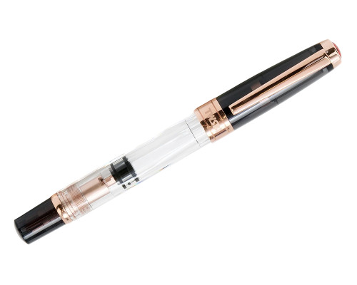 TWSBI Diamond 580 Fountain Pen - Smoke with Rose Gold - Capped