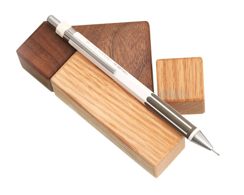 TWSBI Jr. Pagoda Mechanical Pencil - White 0.7mm - Capped
