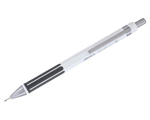 TWSBI Jr. Pagoda Mechanical Pencil - White 0.7mm