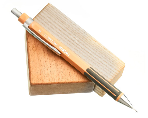 TWSBI Jr. Pagoda Mechanical Pencil - Marmalade 0.7mm - Capped