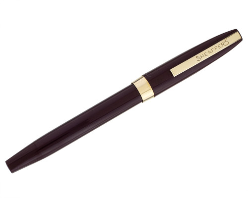Sheaffer Lady Imperial Touchdown Fountain Pen - Burgundy, 14kt Medium Nib (2026-0617-08)