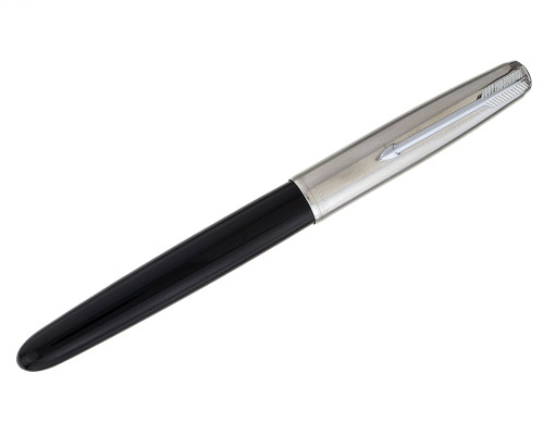Parker 51 Special Aerometric Fountain Pen - Black Cap, Steel Medium Nib (2026-0617-17)