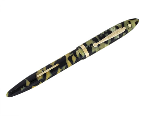 Sheaffer Balance Lever Filler Fountain Pen - Black and Pearl, 14kt Fine Nib (2026-0617-29)