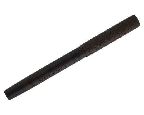 Waterman 52 Lever Filler Fountain Pen - Black Chased Hard Rubber, 14kt Medium Nib (2026-0617-35)