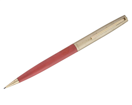 Newman Mechanical Pencil - Salmon with Gold Cap (2026-0626-05)