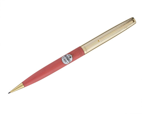 Newman Mechanical Pencil - Salmon with Gold Cap (2026-0626-07)