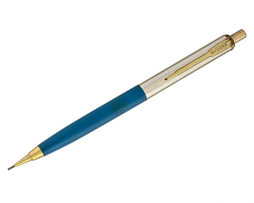 Newman Mechanical Pencil - Blue with Gold Cap (2026-0626-11)