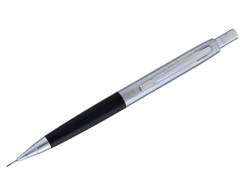 Newman Pocket Mechanical Pencil - Black with Chrome Cap (2026-0626-18)