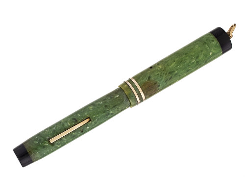 Sheaffer 5-30 Ringtop Fountain Pen - Jade, 14kt Fine Nib (2026-0709-03)