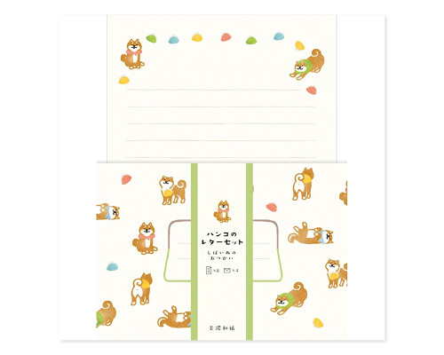 Hanko Letter Set - Shibainu Errand