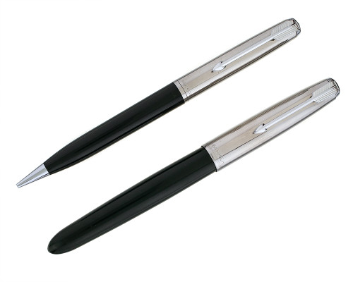Parker 51 Special Aerometric Set - Forest Green with Polished Cap, Steel Fine Nib (2026-0715-15)