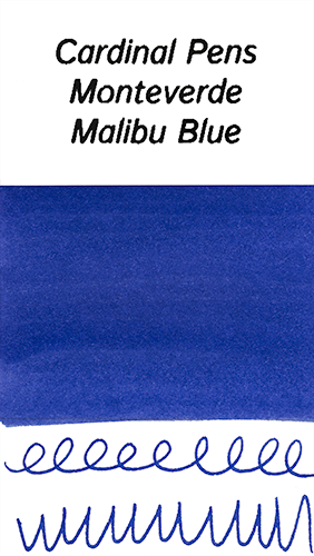 Monteverde Malibu Blue Ink Sample (4ml Vial)