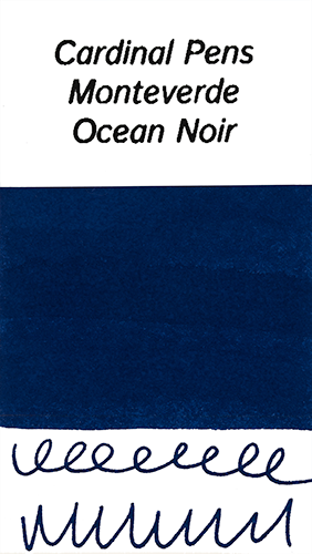 Monteverde Ocean Noir Ink Sample (4ml Vial)
