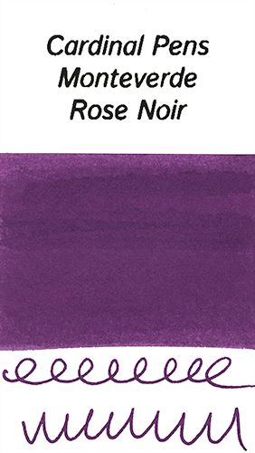 Monteverde Rose Noir Ink Sample (4ml Vial)