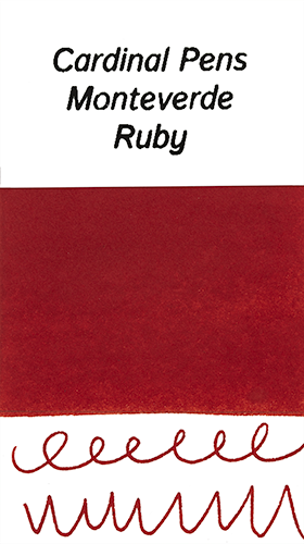 Monteverde Ruby Ink Sample (4ml Vial)