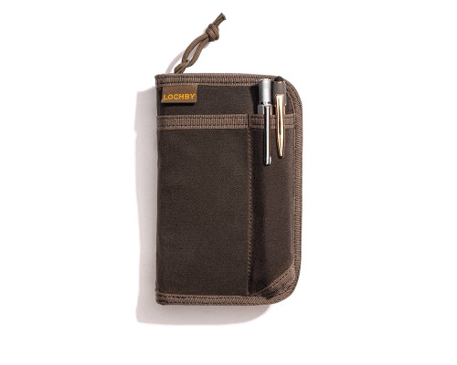 Lochby Pocket Journal Wallet - Brown