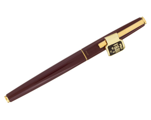 Pilot Fountain Pen - Burgundy with Gold Trim, 14kt Medium NIb (2026-0827-08)