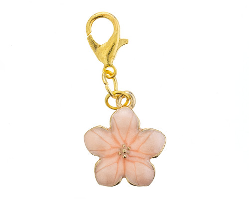 Cardinal Pens Journal Charm - Gold, Cherry Blossom